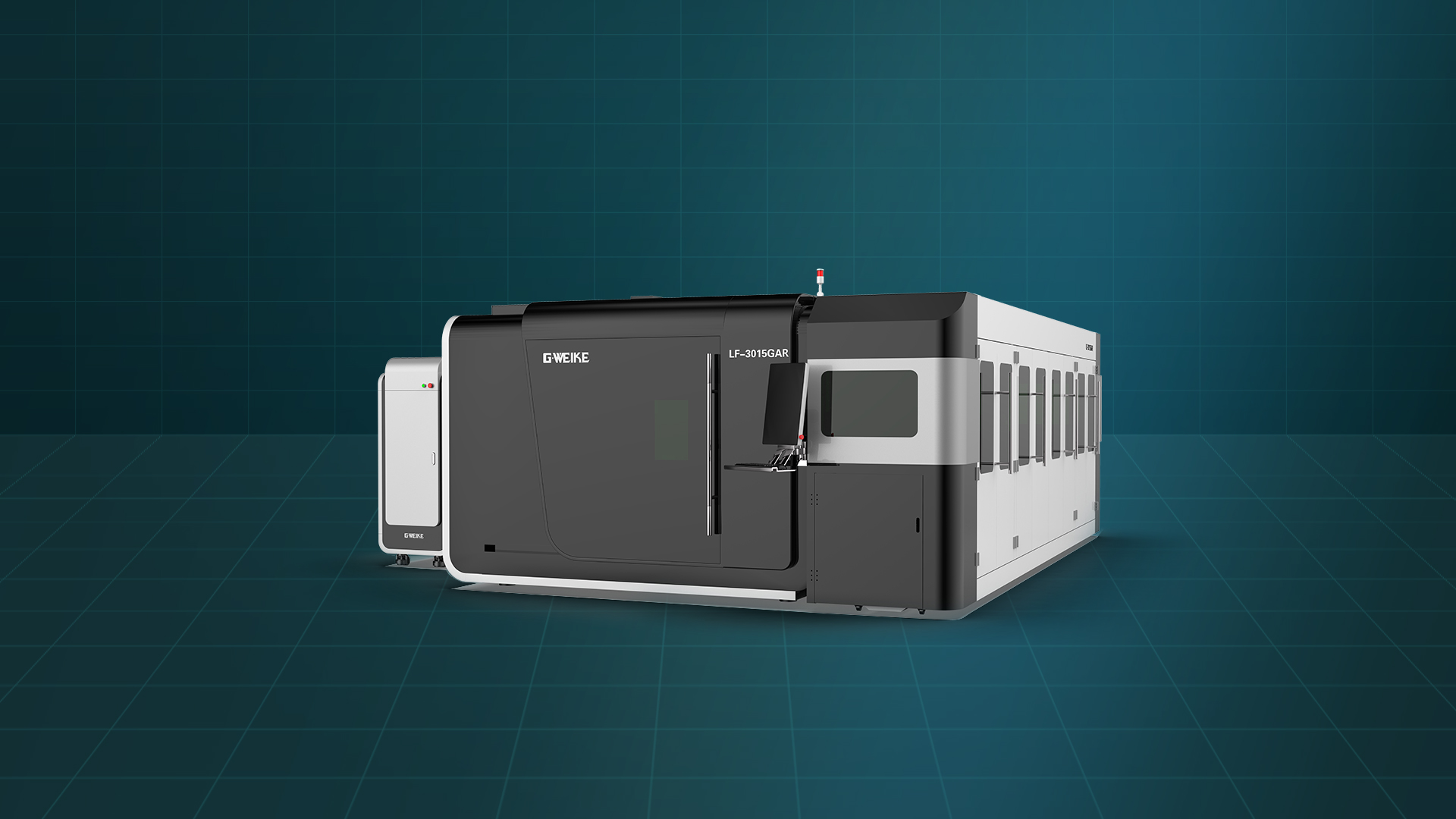 GWEIKE LF3015 GAR — fiber laser cutting